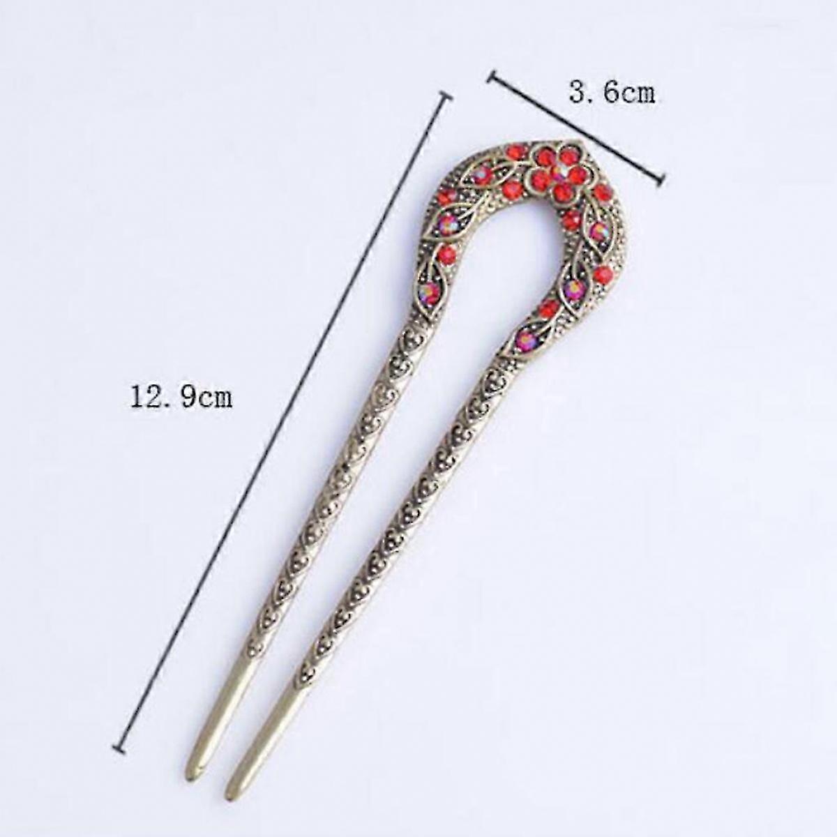 2x U Shape Hair Stick