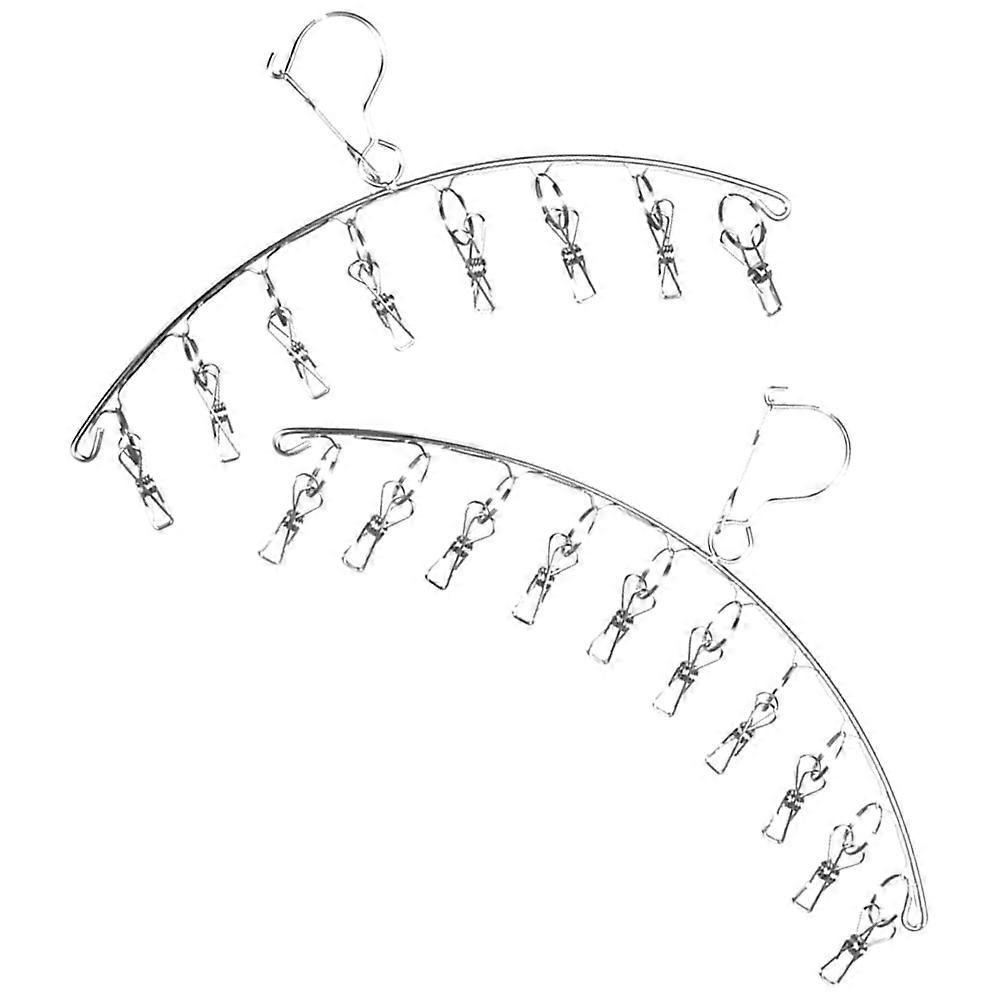 Versatile Sock Hanger For Closet With 4Pcs Design Drying Socks Indoor Use Space-saving Storage