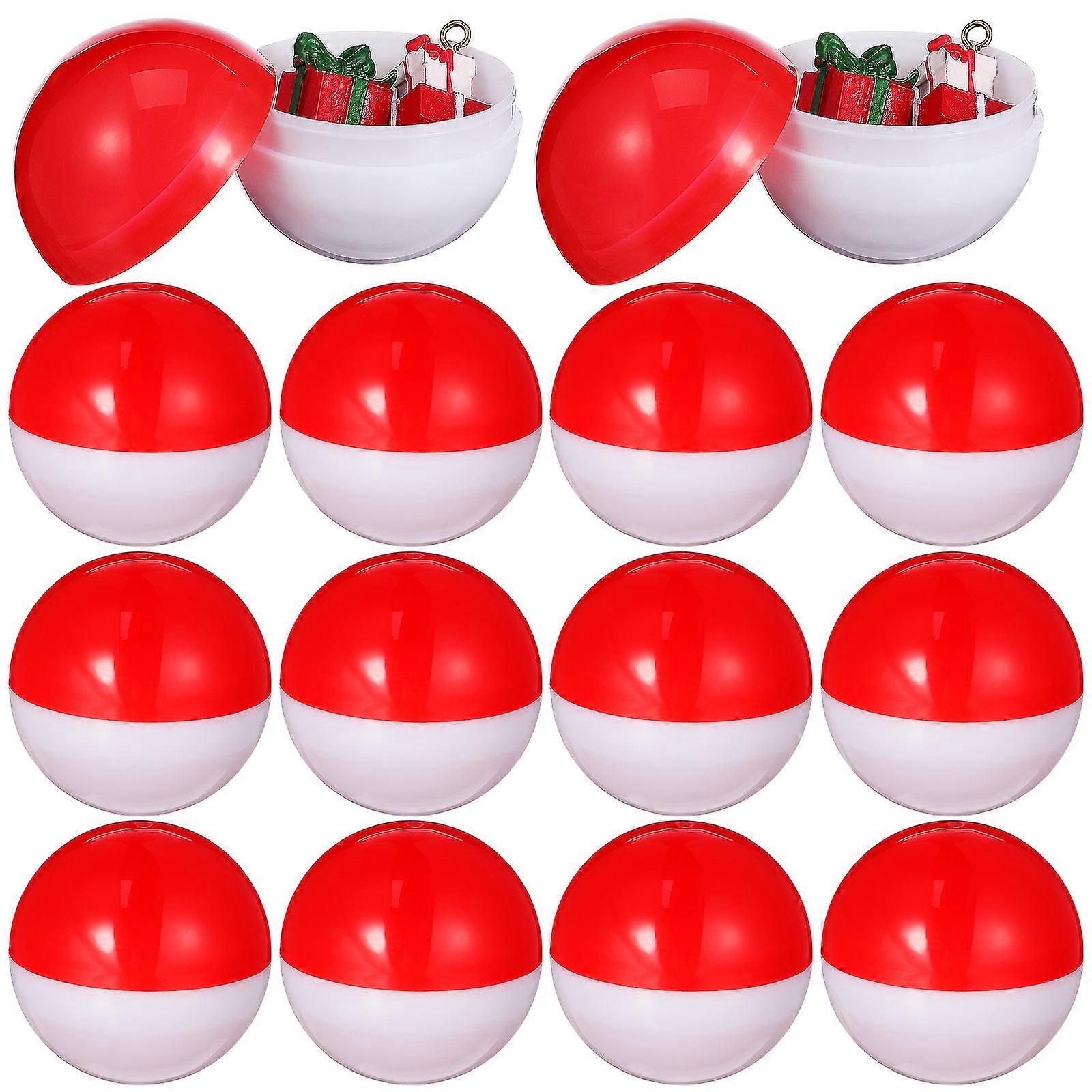 Empty Round Capsules 20Pcs Multi Plastic Durable Design for Gumball Machine