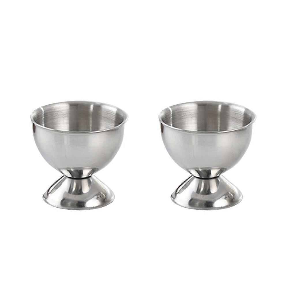 Egg Holder Boiled Egg Stand for Kitchen 4Pcs Stainless Steel