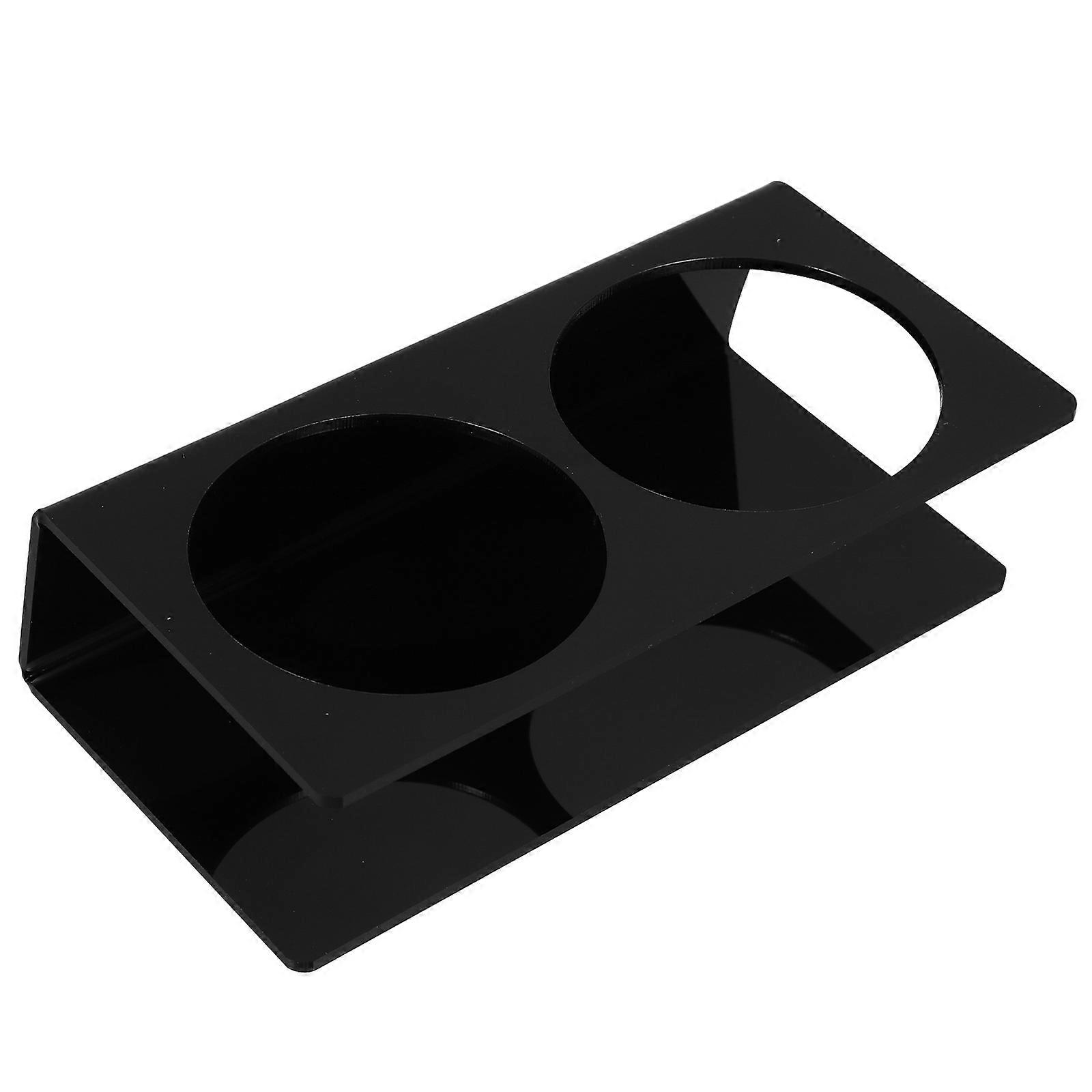 3Pcs Acrylic Beverage Bottle Holder for Kitchen Cabinet Storage and Display