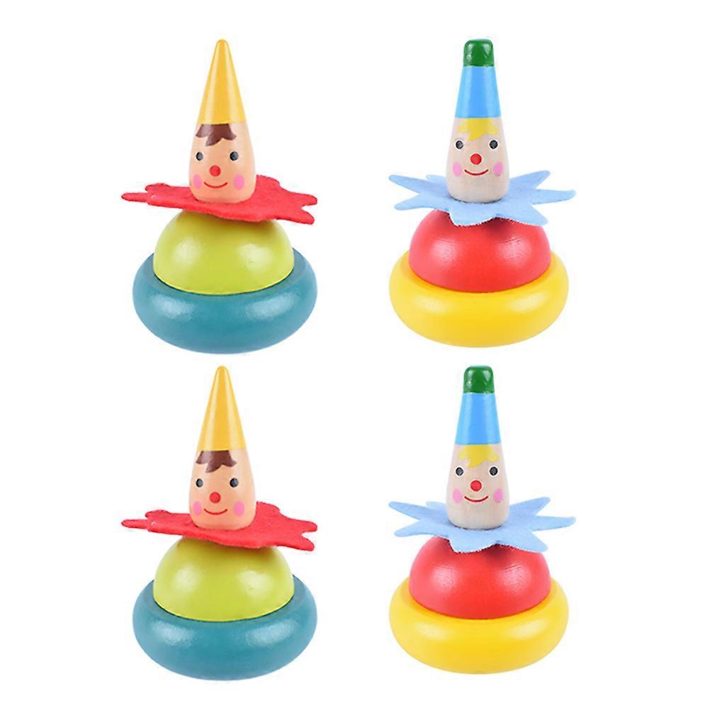 Kids Gyros 4Pcs Household Interaction Toys For Children Assorted Color Educational Fun Playtime Experiences