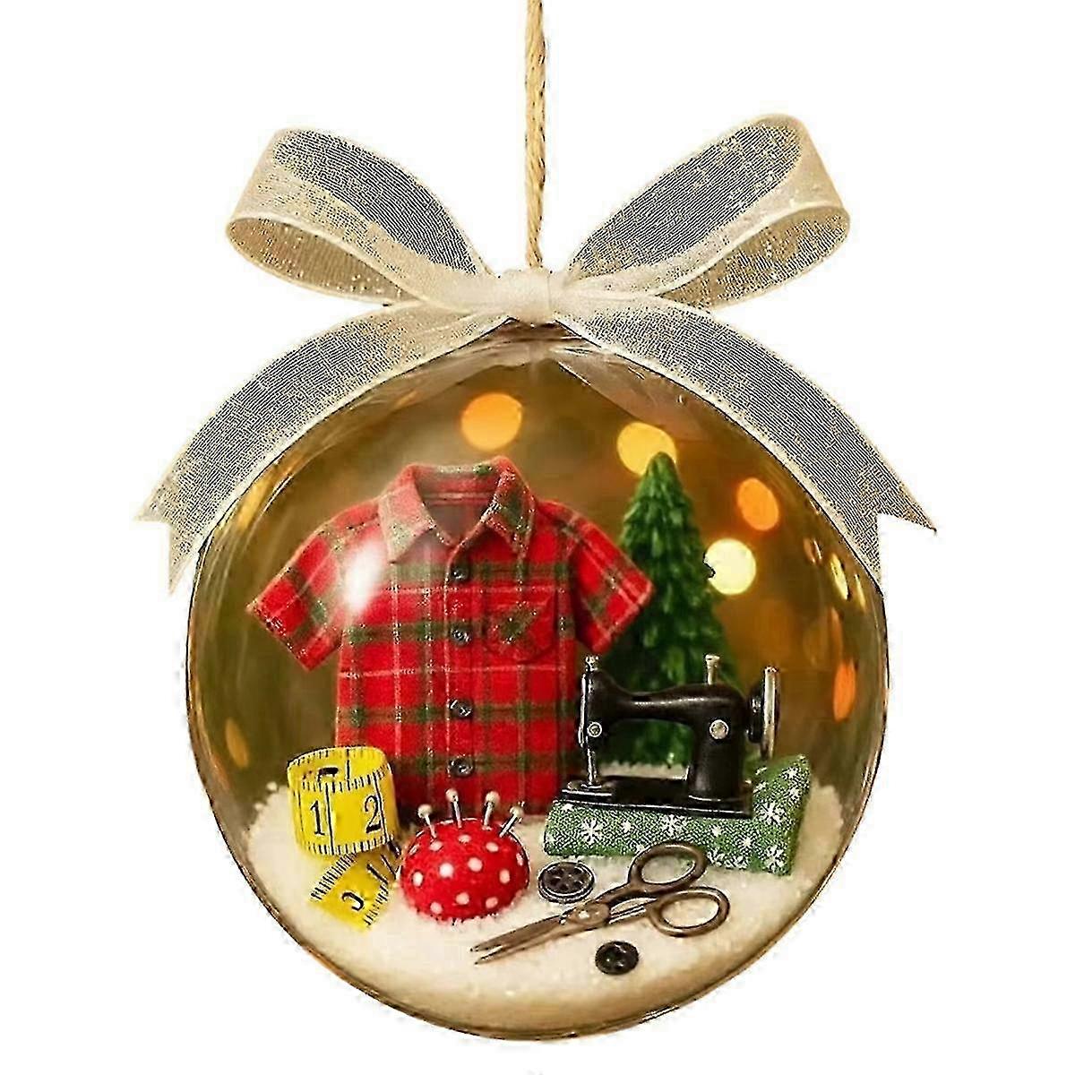 Mini Snow Globe Sewing Machine nc-u7