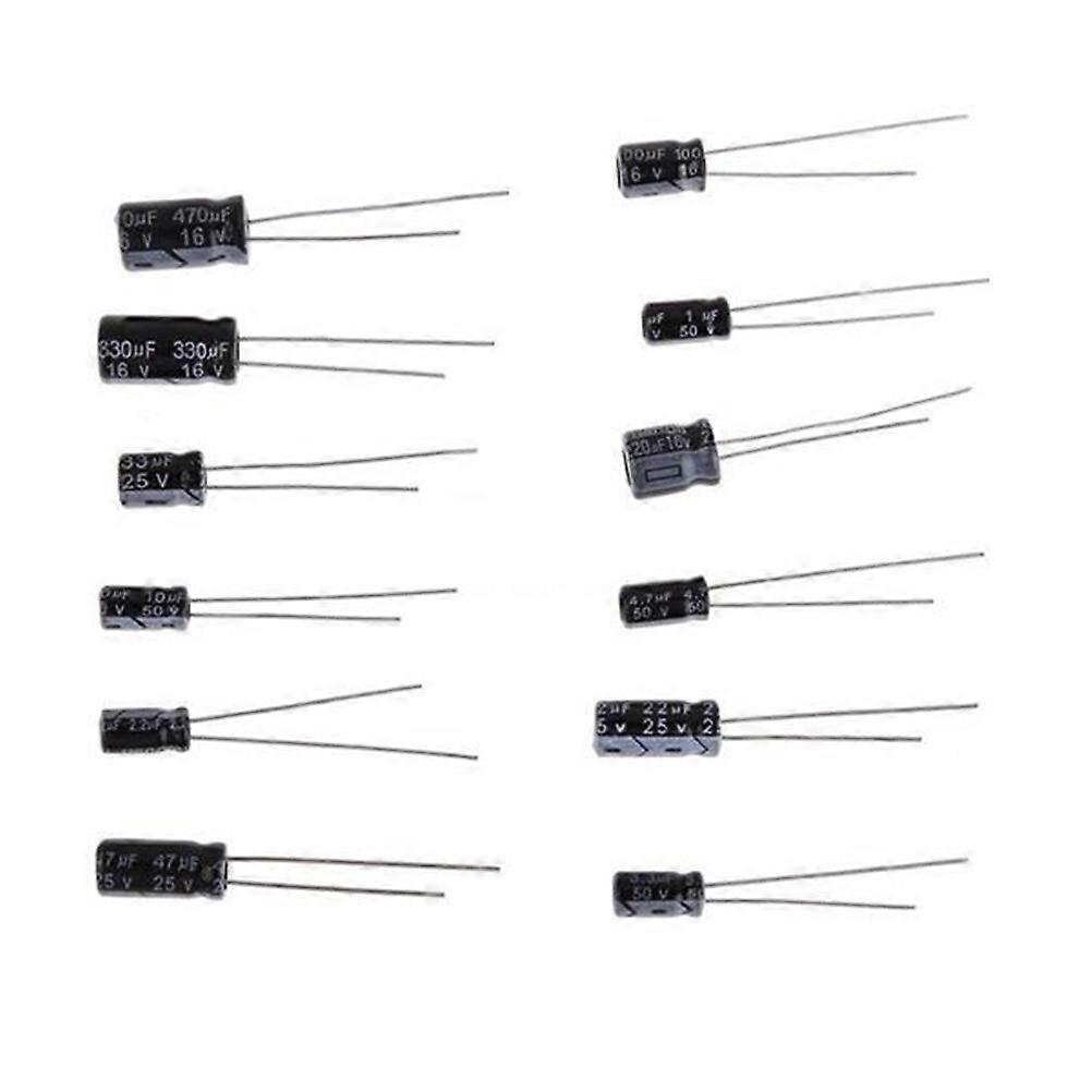 Electrolytic Capacitor Assortment Kit for Electronic Equipments 120Pcs