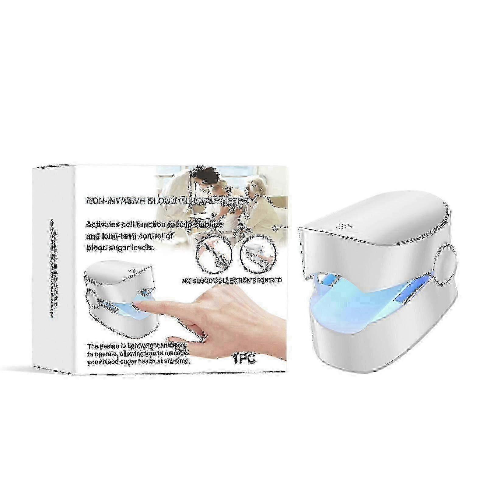 Glucomètre portable non invasif pour le suivi du diabète – Appareil de test de glycémie sans piqûre, cadeau idéal pour la surveillance de la santé