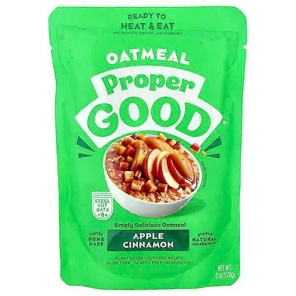 Proper Good, Inc, Oatmeal, Apple Cinnamon, 6 oz (170 g)