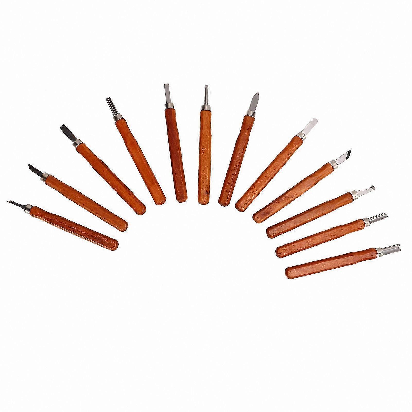 Woodworking Chisel Kit with 2 Sharpening Stones for Crafting Projects