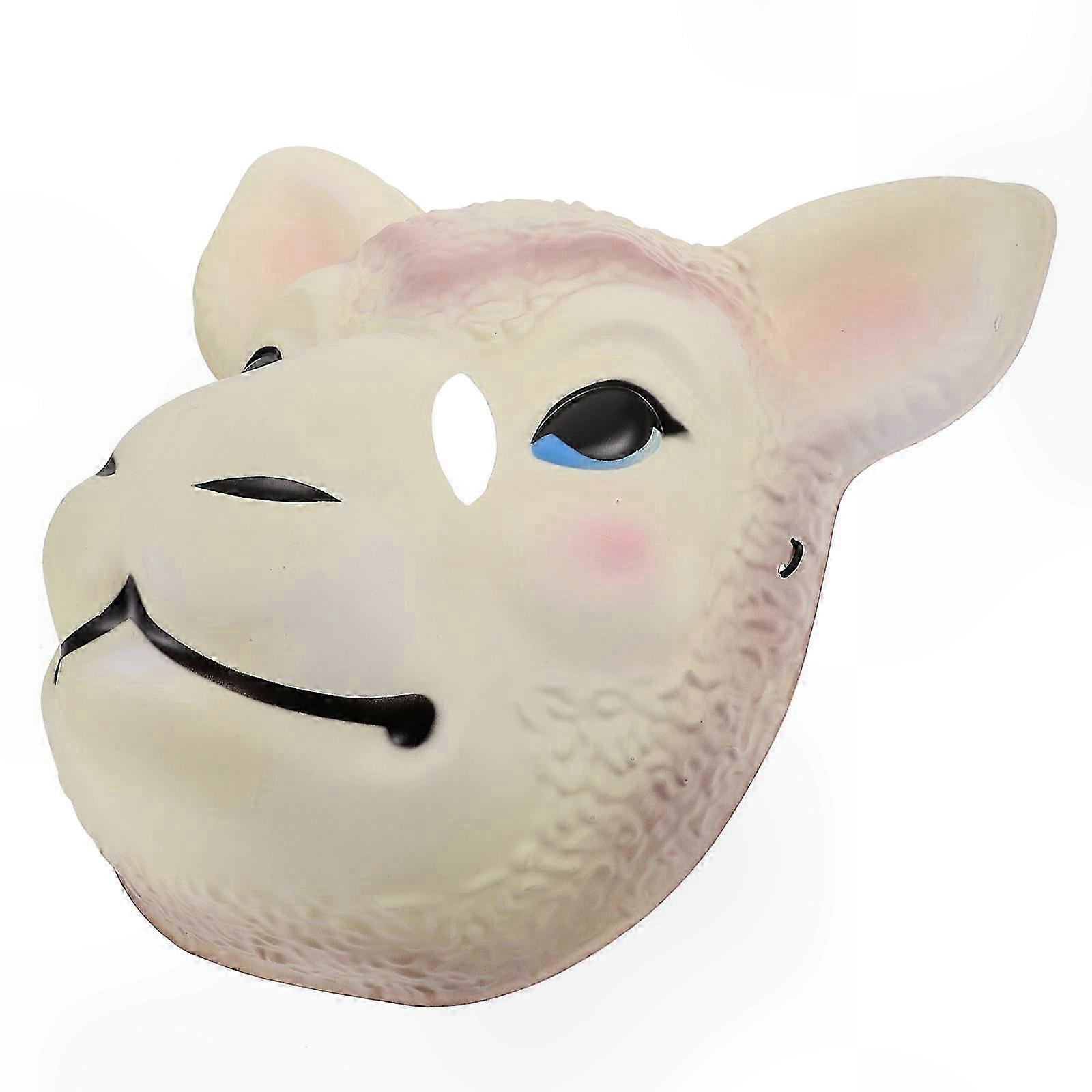 Realistic Cosplay Sheep Mask for Halloween and Birthday Party Attendees 1Set