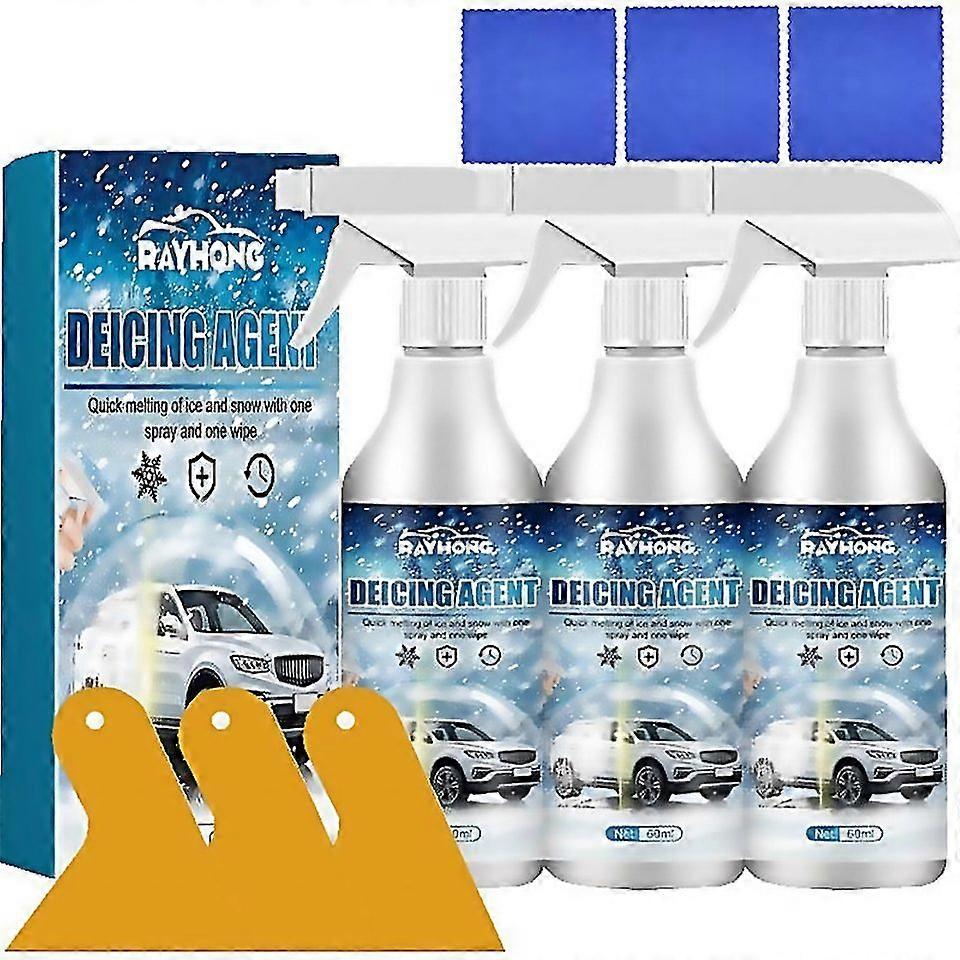 For Fastacting Ice Melting Spray For Windshields De Icer For Car Windshield