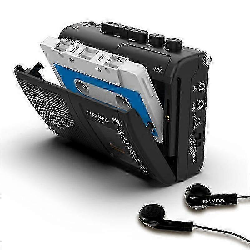 Panda 6501 Portable Tape AM/FM Radio Retro Cassette Music Player Walkman Tape Recorders with Loudspe 25-26