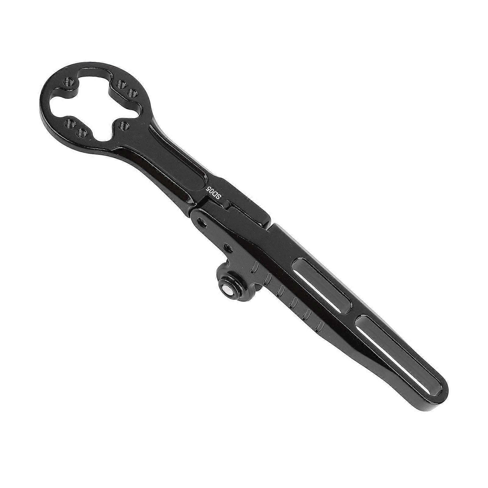 Cycling Computer Mount Aluminium Alloy Integrated Shock Proof Weather Proof Extended Computer Bracket for Action Camera Cycling Light 