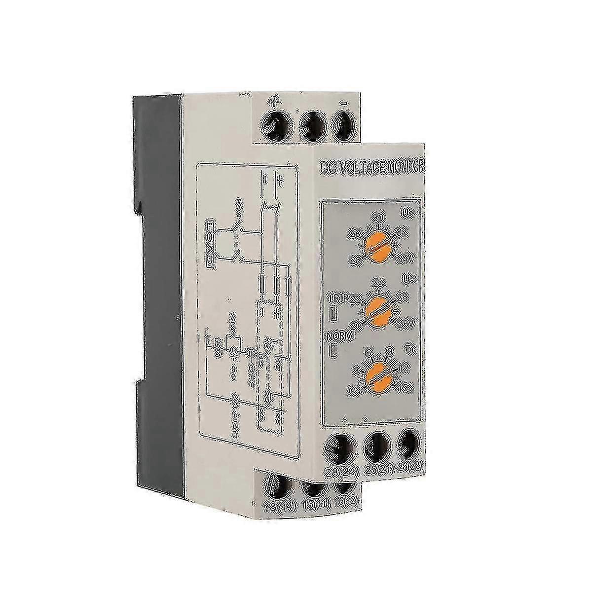 Voltage Monitoring Relay with Overvoltage & Undervoltage Protection for DC Circuits,  Re Action Time