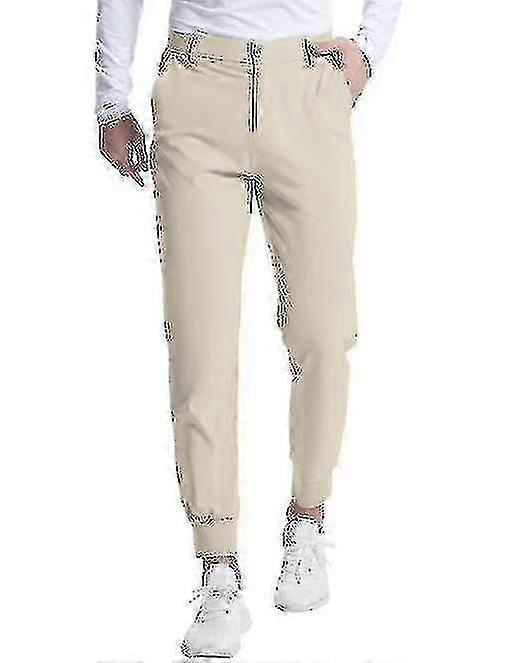 Comfortable golf joggers for men with 4-way stretch