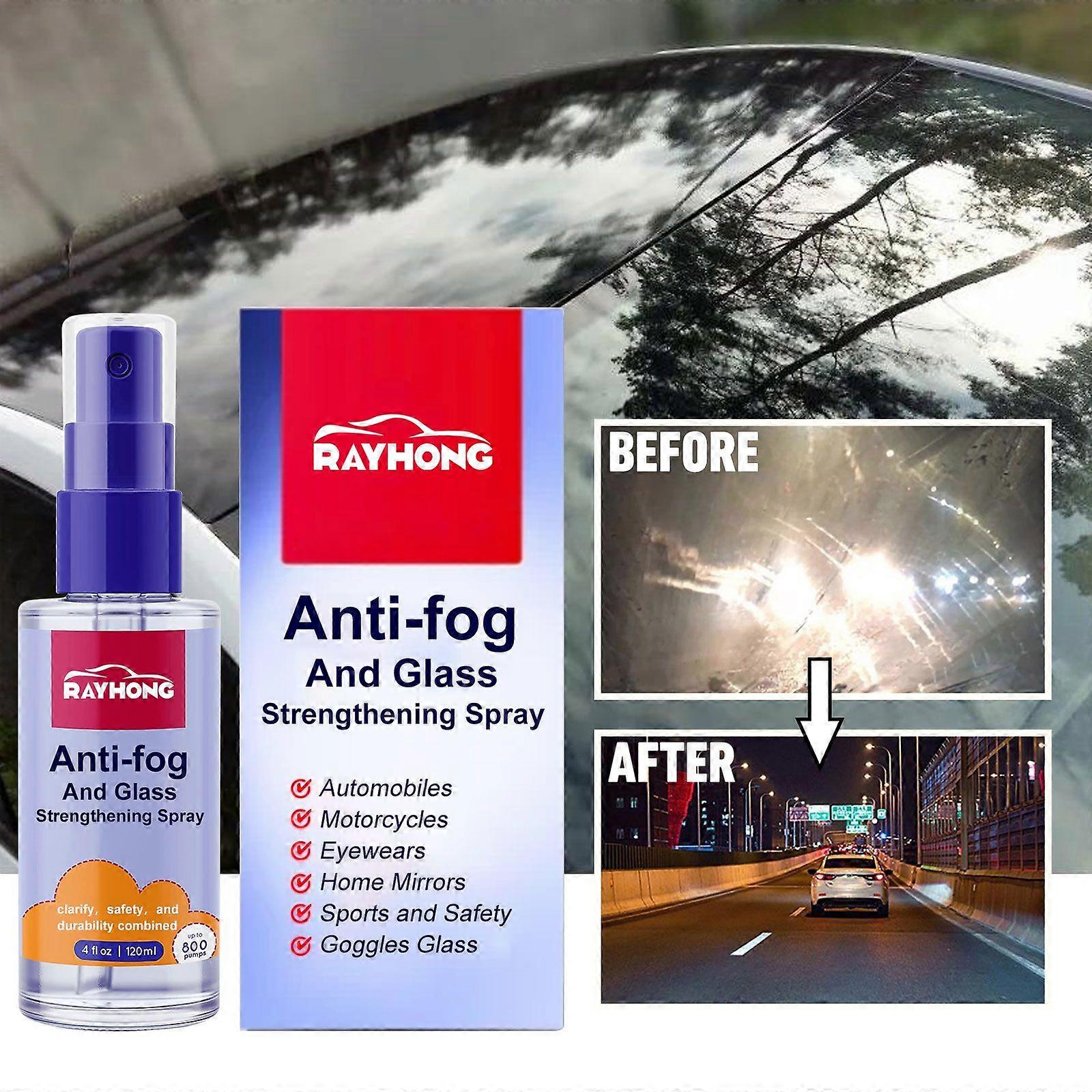 Anti-Fog Spray Contains Deionized Water