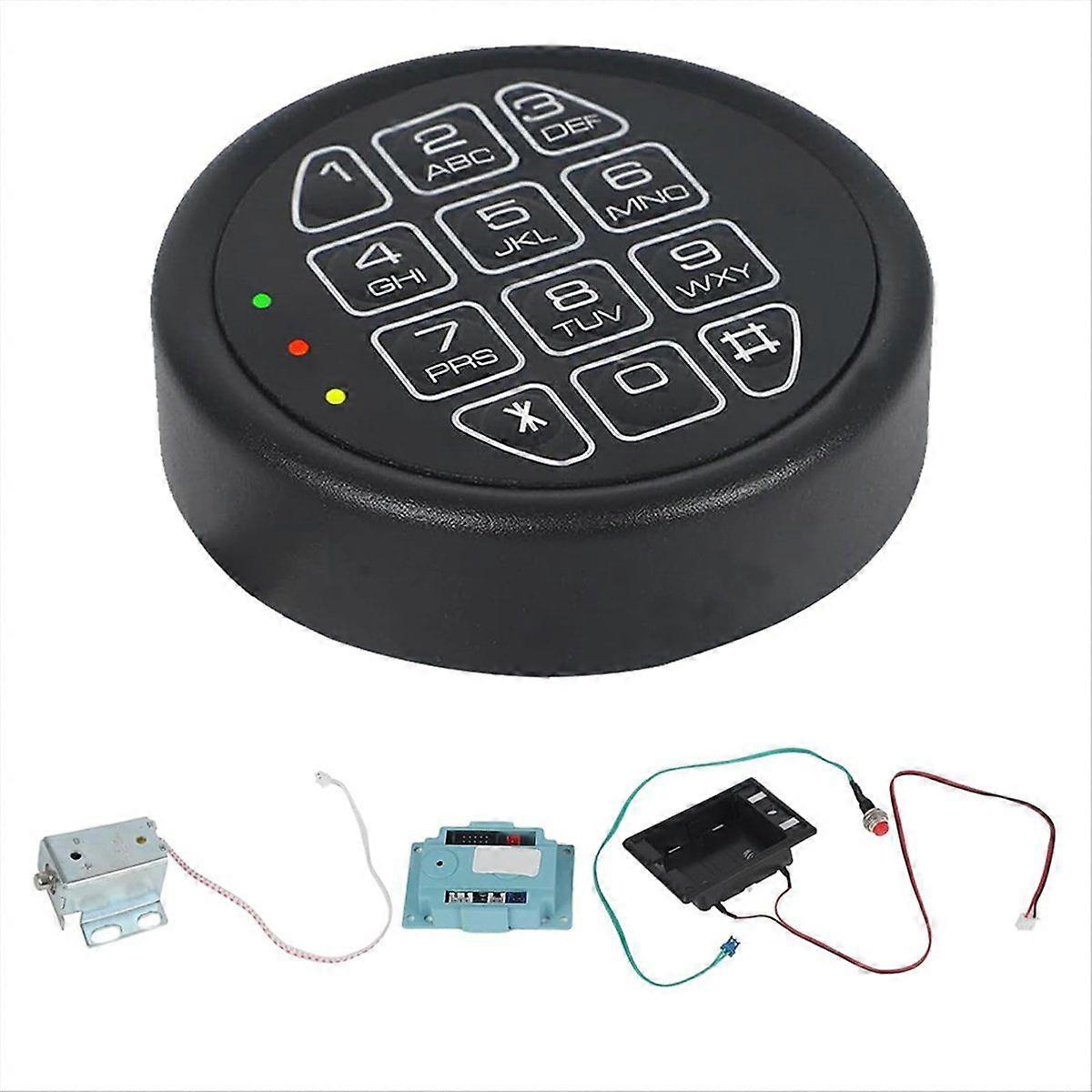 Replacement Keyboard with Security Lock, Programmable Electronic Keyboard Suitable for Safe and Sec