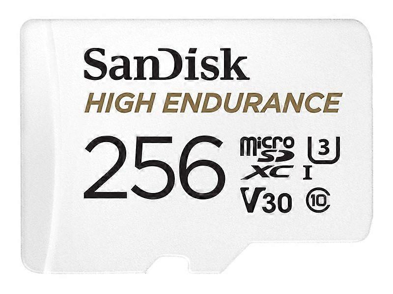 Sandisk High Endurance 256 GB MicroSDXC UHS-i Class 10