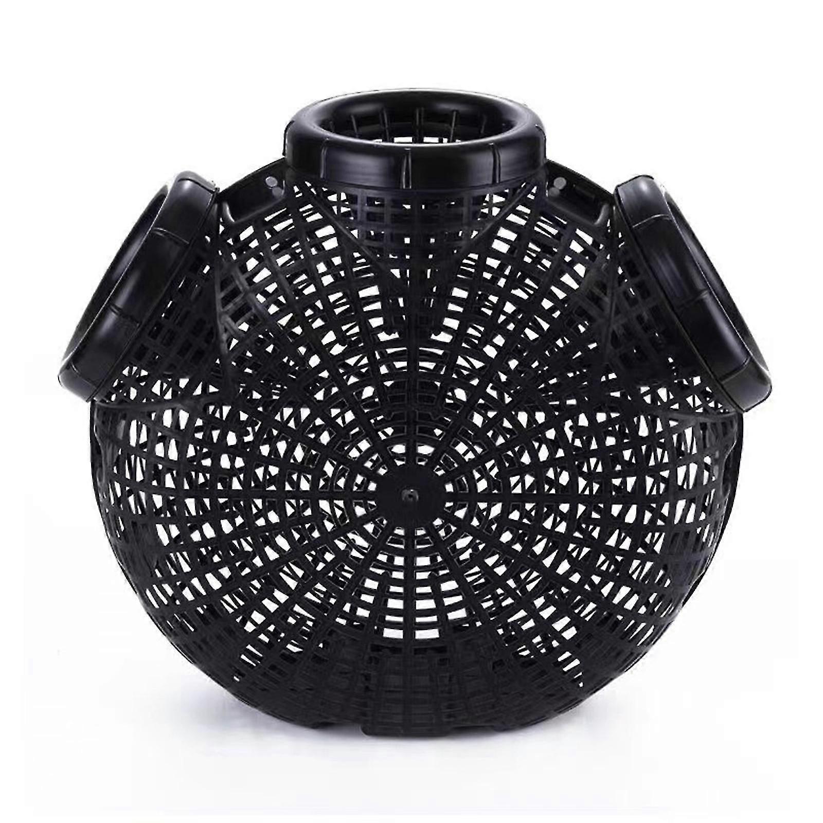 Fish traps, Portable Crayfish Traps, Plastic Eel Cages, Reusable Fishing Nets and Accessories Crab Traps and Fish Net Traps