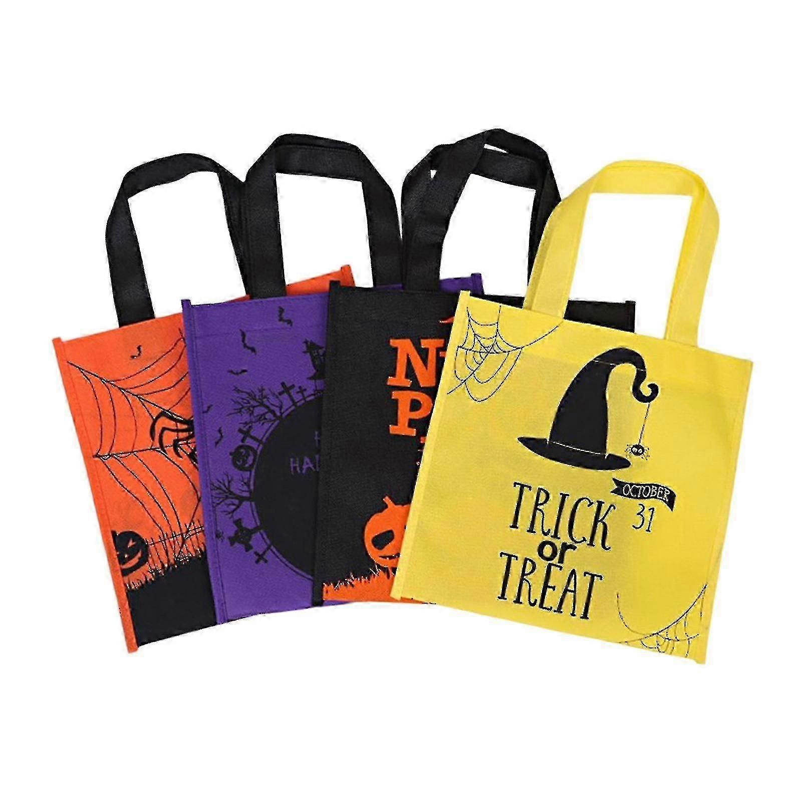 هالوين حلوى حقائب الأطفال أكياس الهدايا مع مقابض هالوين حزب اللوازم