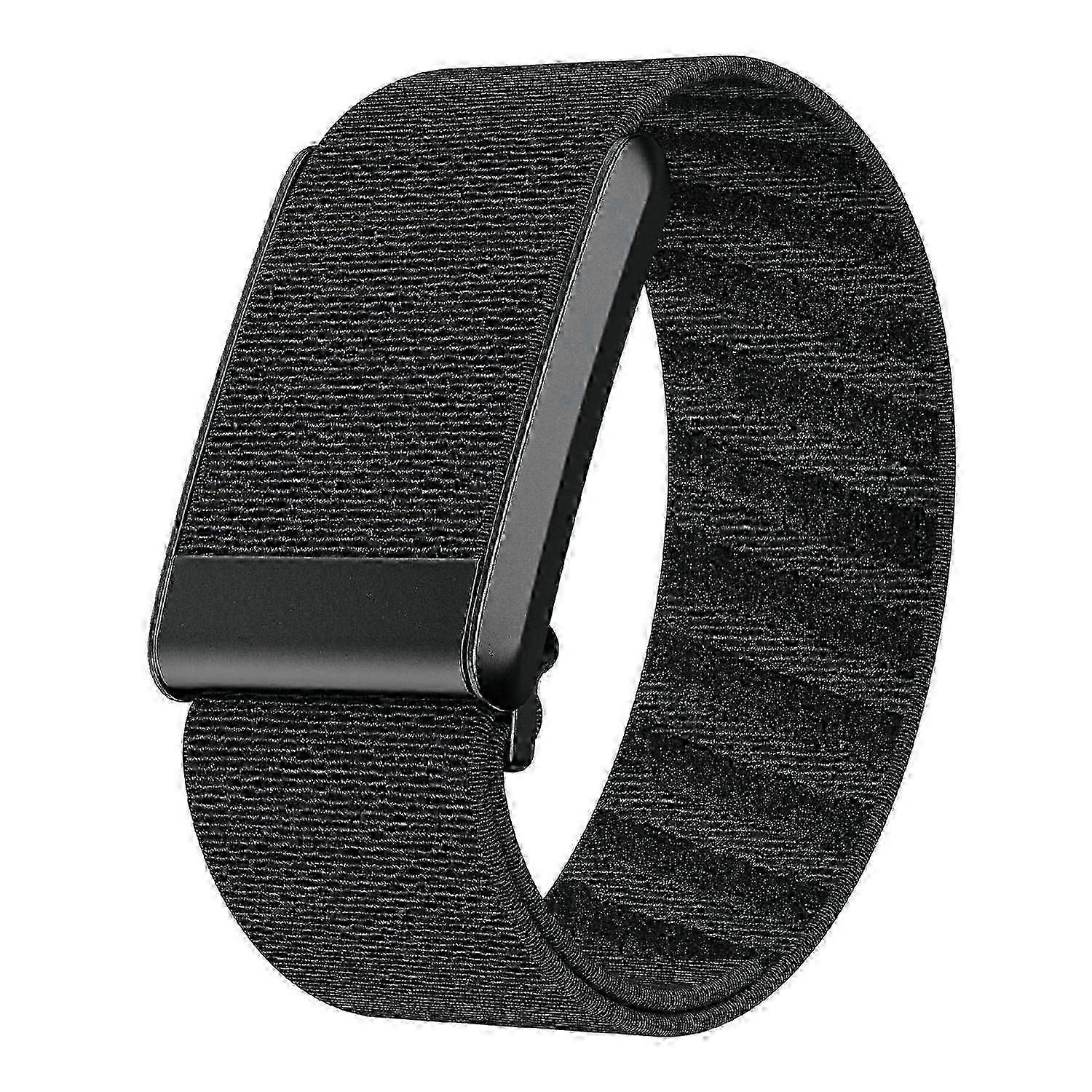 til WHOOP 4.0 Fitness Tracker håndledsbånd elastisk justerbar rem - sort