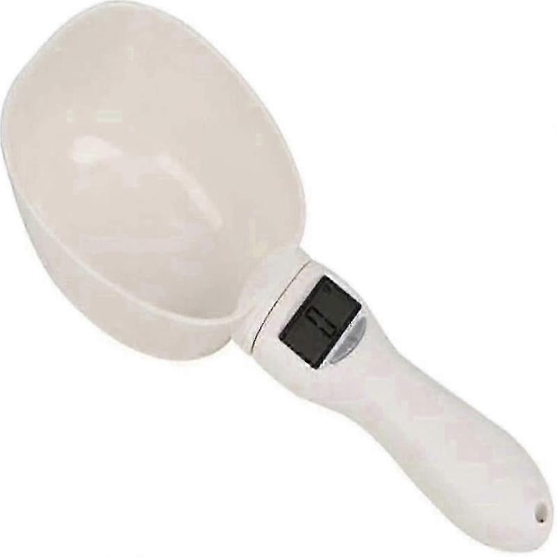 Pet Food Measuring Scoop for Dogs and Cats Portable Digital Scale Cup for Accurate Feeding Portion Control Storage Container