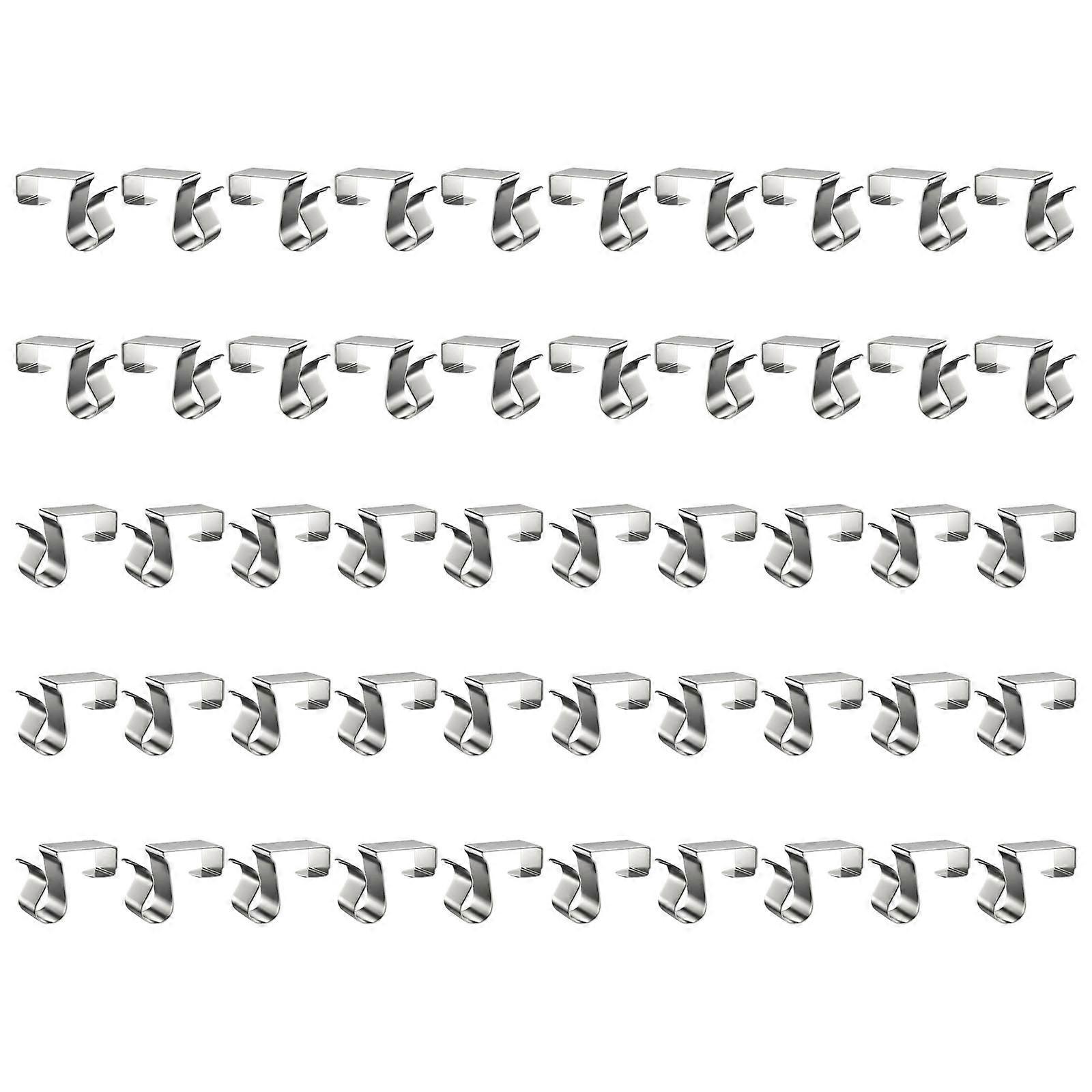 Metal Gutter Hook For Holiday Lights Waterproof Rustproof Clip Easy Installation Fit Various Drainage Edges  185MM