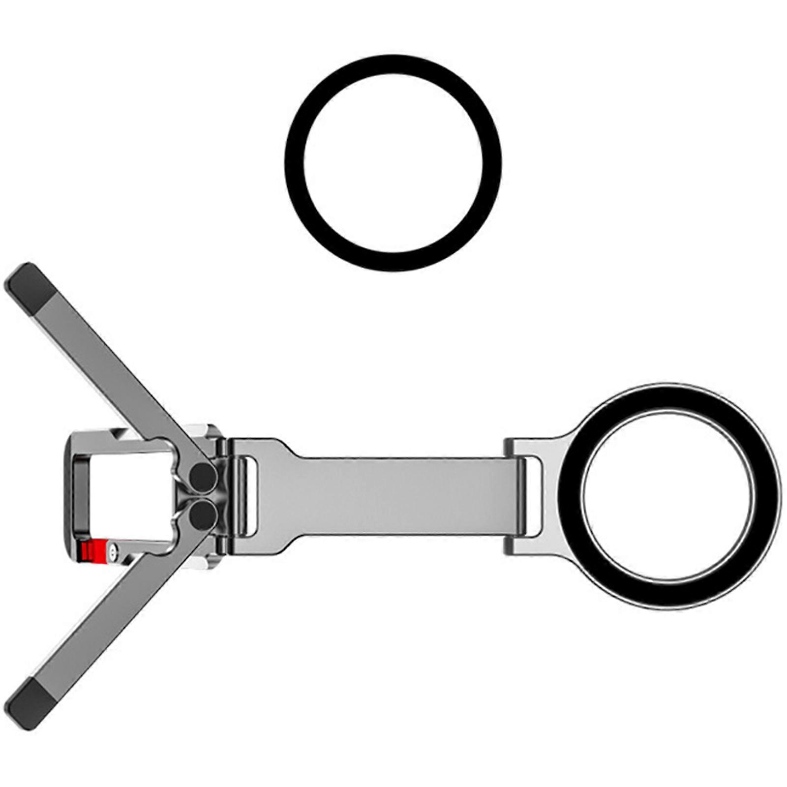 Carabiner Tripod Mounting Foldable Aluminum Alloy Phone Holder Support With Magnetic Attachment And Cold Shoe Expansion Multicolor