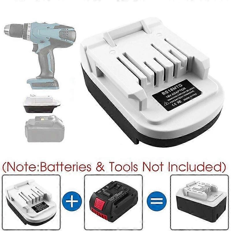 Battery Adapter For Bosch 18V Li-ion Converter to for Makita 18v G series Tools