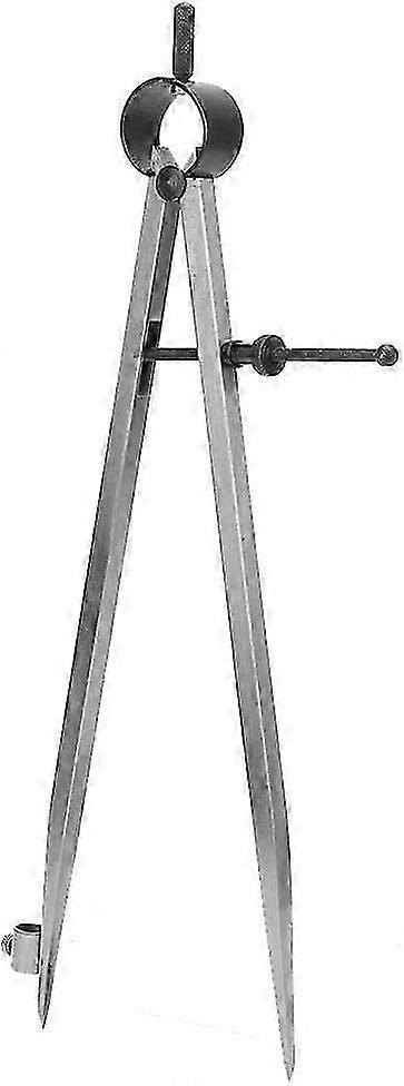 adjustable locking precision spring divider compass with pen holder