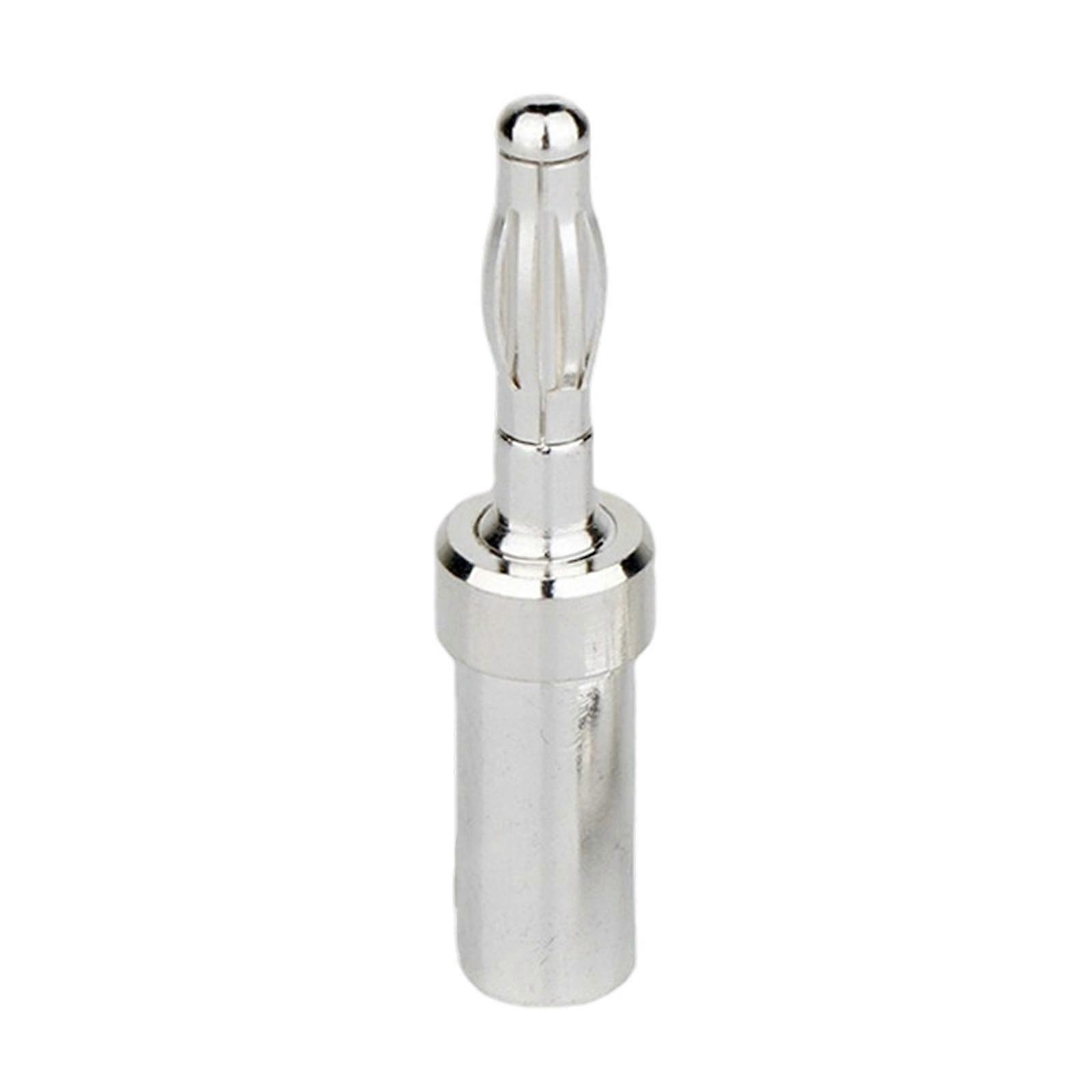 Professional Grade 4mm Speaker Cable Terminal Construction Lanterns Head Shape Connector Banana Plug Multicolor