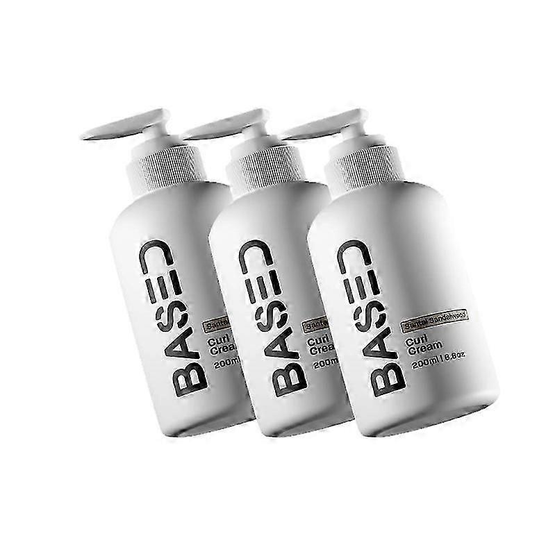 מבוסס על תרסיס מלח ים וקרם תלתלים סנדלווד סנטל פי 1-5 לאחיזה קלה וטבעית