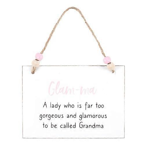 Something Different Glam-ma Hanging Sign