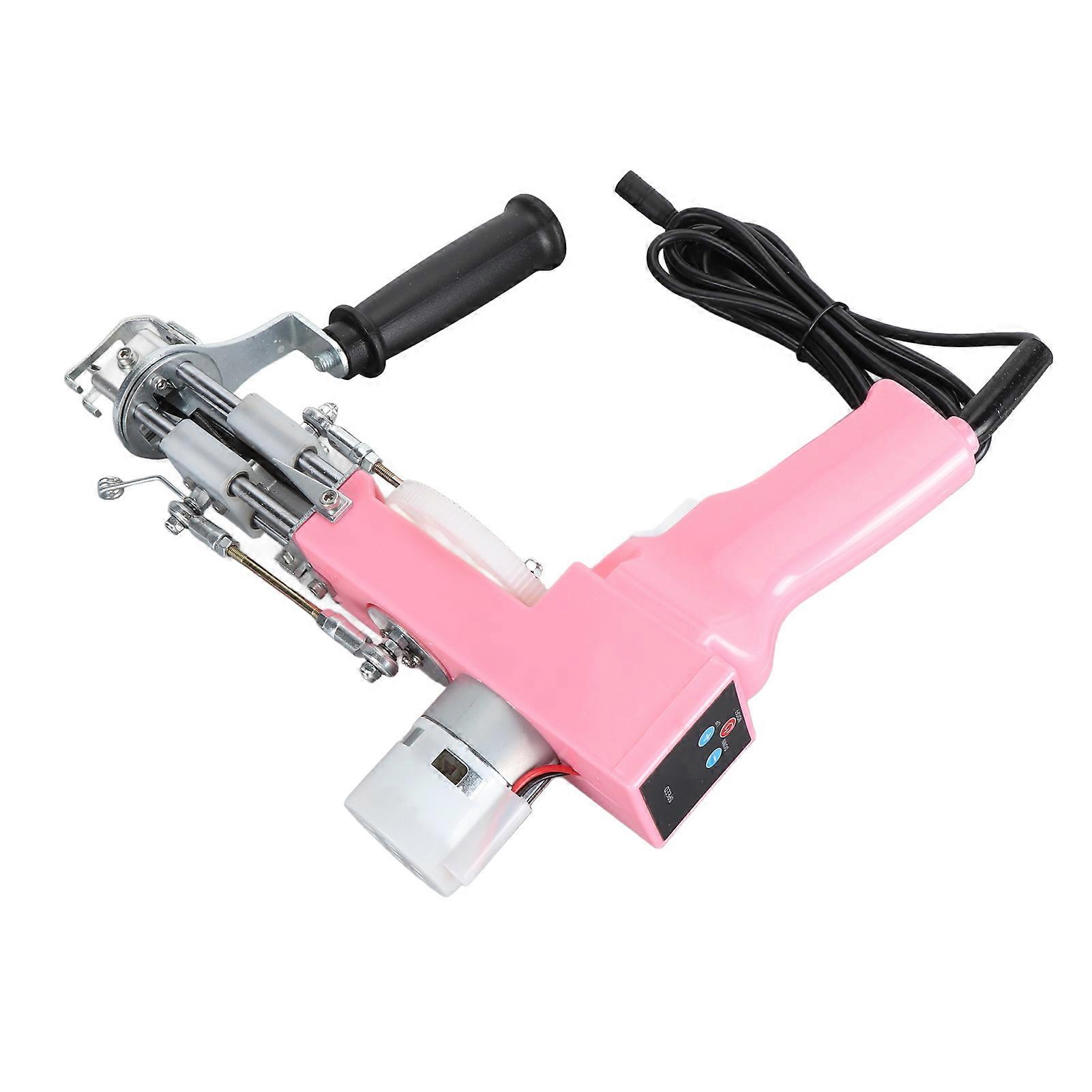 Tufting Gun 2 in 1 Cut and Loop Pile Modes Digital Control Rug Maker Machine for Carpet Making 100‑240V AU