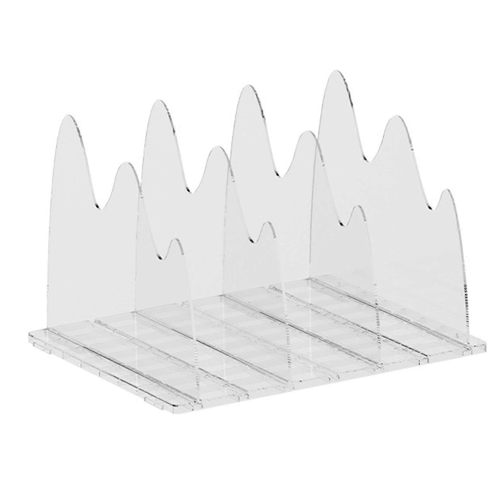 Reusable Shopping Bag Organizers Multipurpose Organizers Divider Rack For Home Use In Closets And Storage Cabinets  Clear