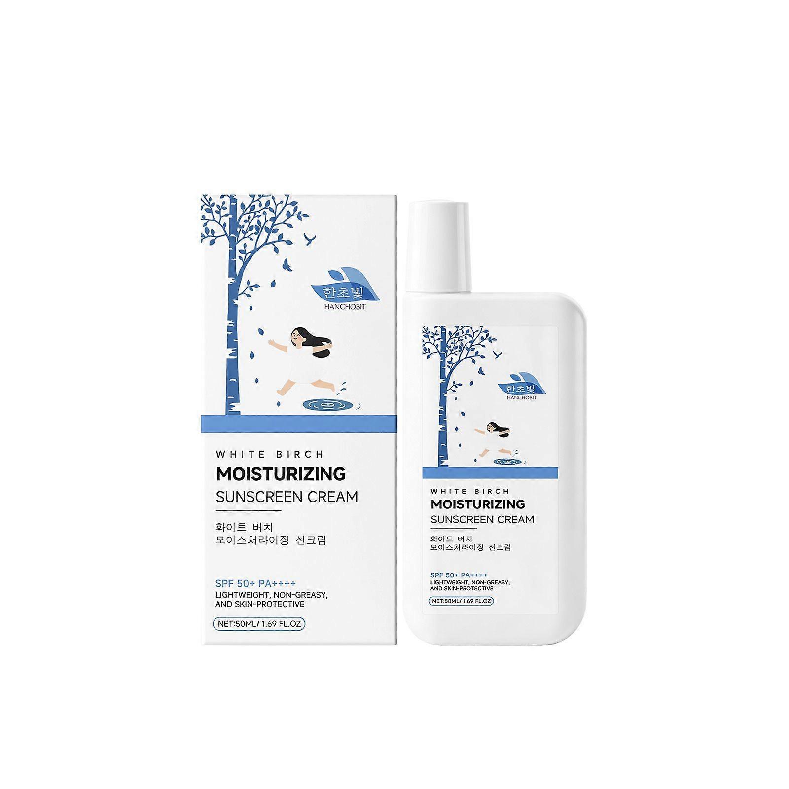 Light and Gentle Protective Cream SPF50+/PA++++ --- Daily outdoor protection, refreshing texture, gentle and moisturizing, non-greasy, all-day comfort