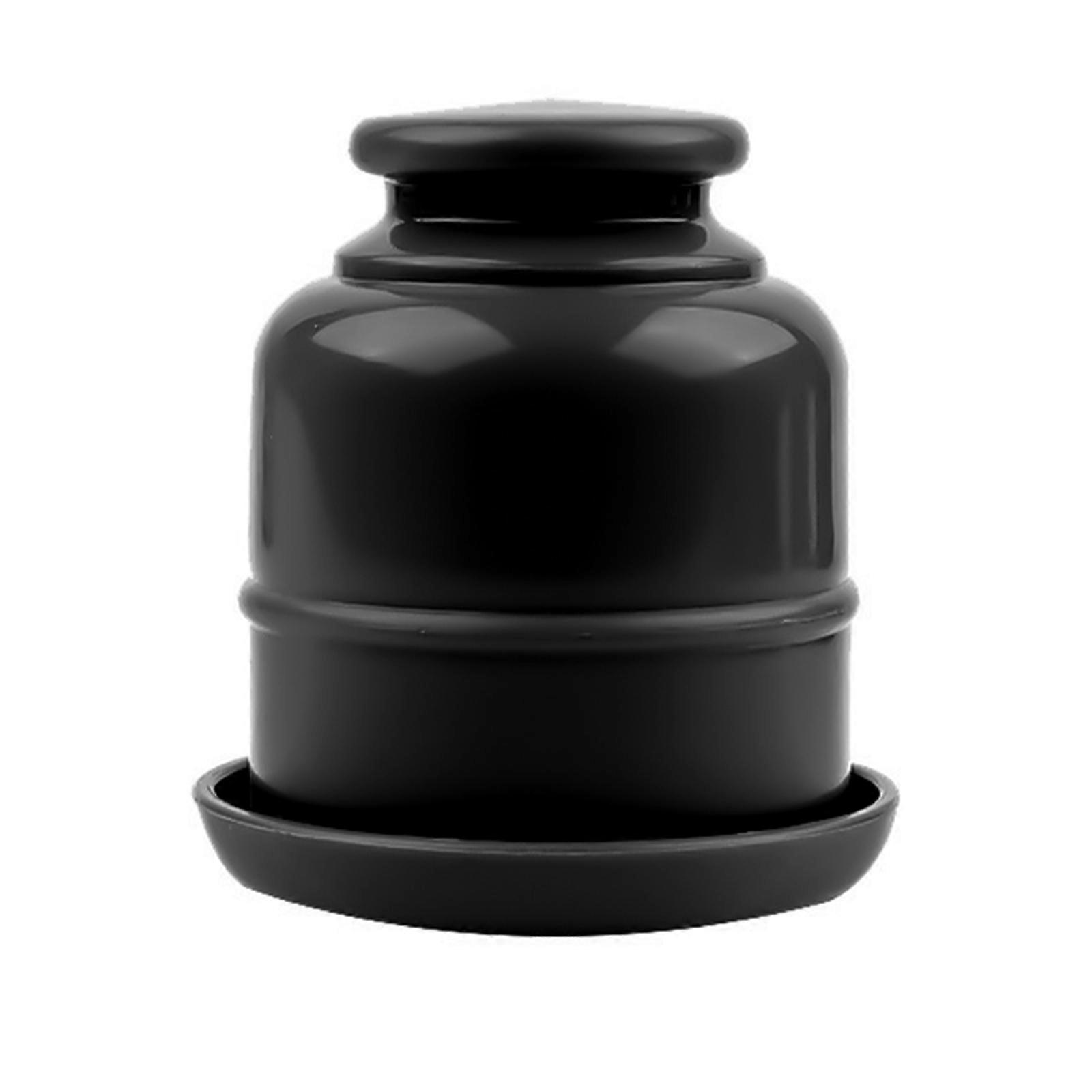 Bar Dices Shake Container For Professional Table Board Game Dices Cup Plastic Stable Comfortable Hand Feeling  Black