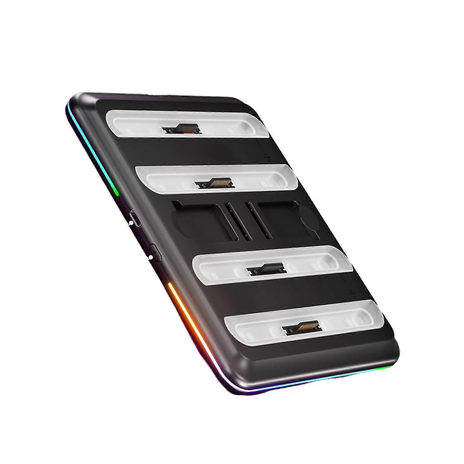 Charging Cradle Dock Station Professional Gamepad 4 in 1 Charging Base Accessories for Game Controller Accessories Multicolor