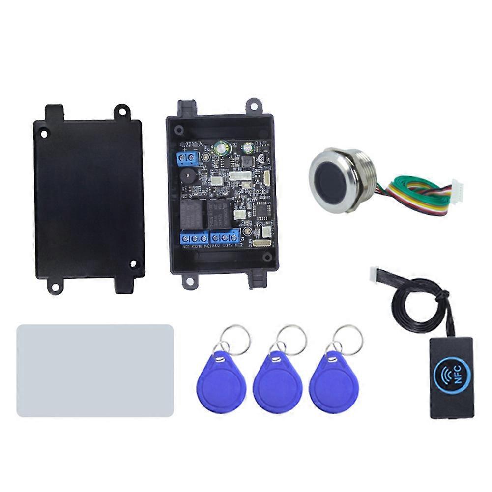 Fingerprint Access Controller Nfc Electric Lock Control Relay Module Ic Card Induction Switch Bicyc