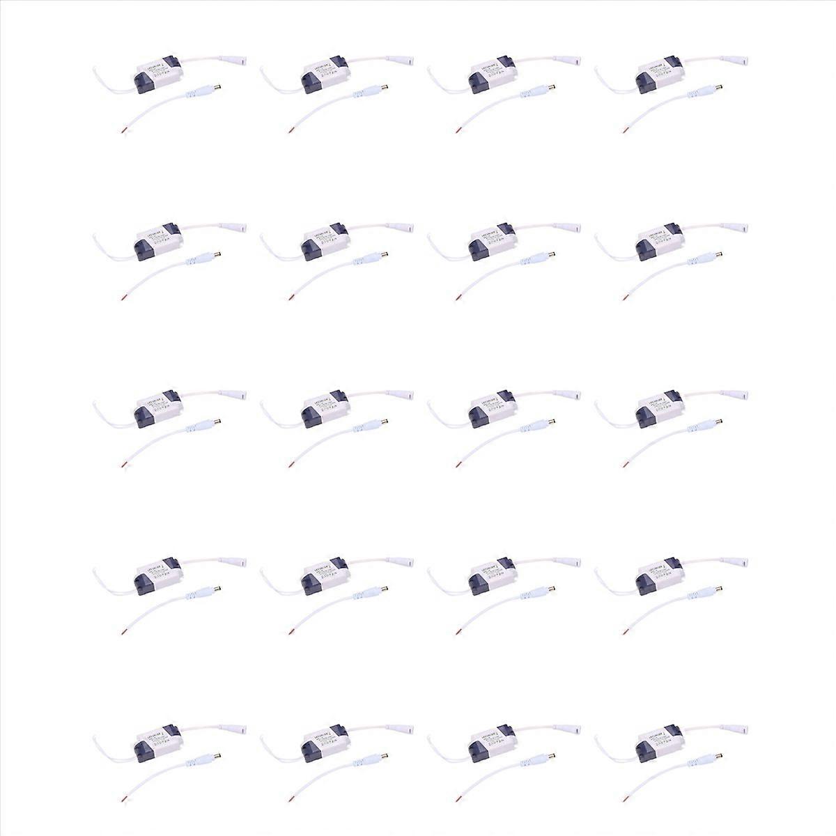 20X LED Transformer - Constant Transformer 4-7W LED Driver Power Supply Transformer DC12-24V 