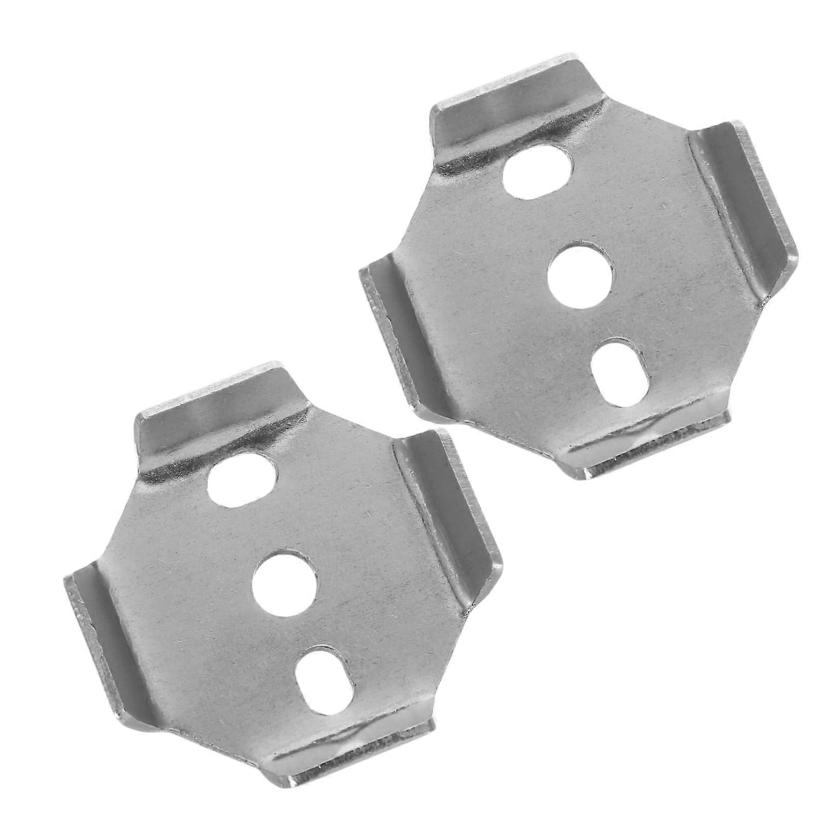 2 Pack Toilet Roll Holder Mounting Brackets with Durable Support for Bathroom Towel Rack Space Saving Design