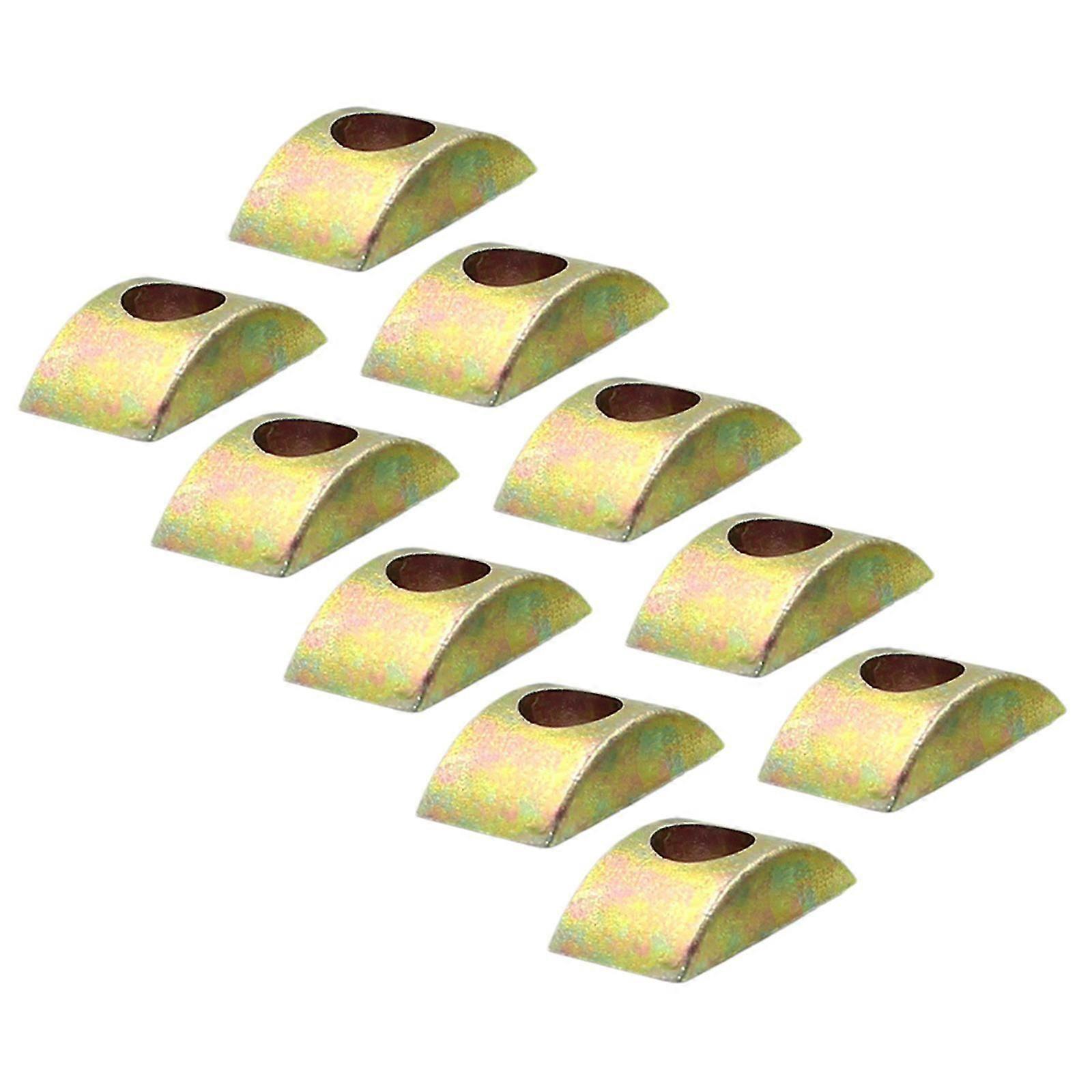 10pcs Crescent Washers for Furniture Connection Pad High Strength Alloy Spacers Corrosive Proof