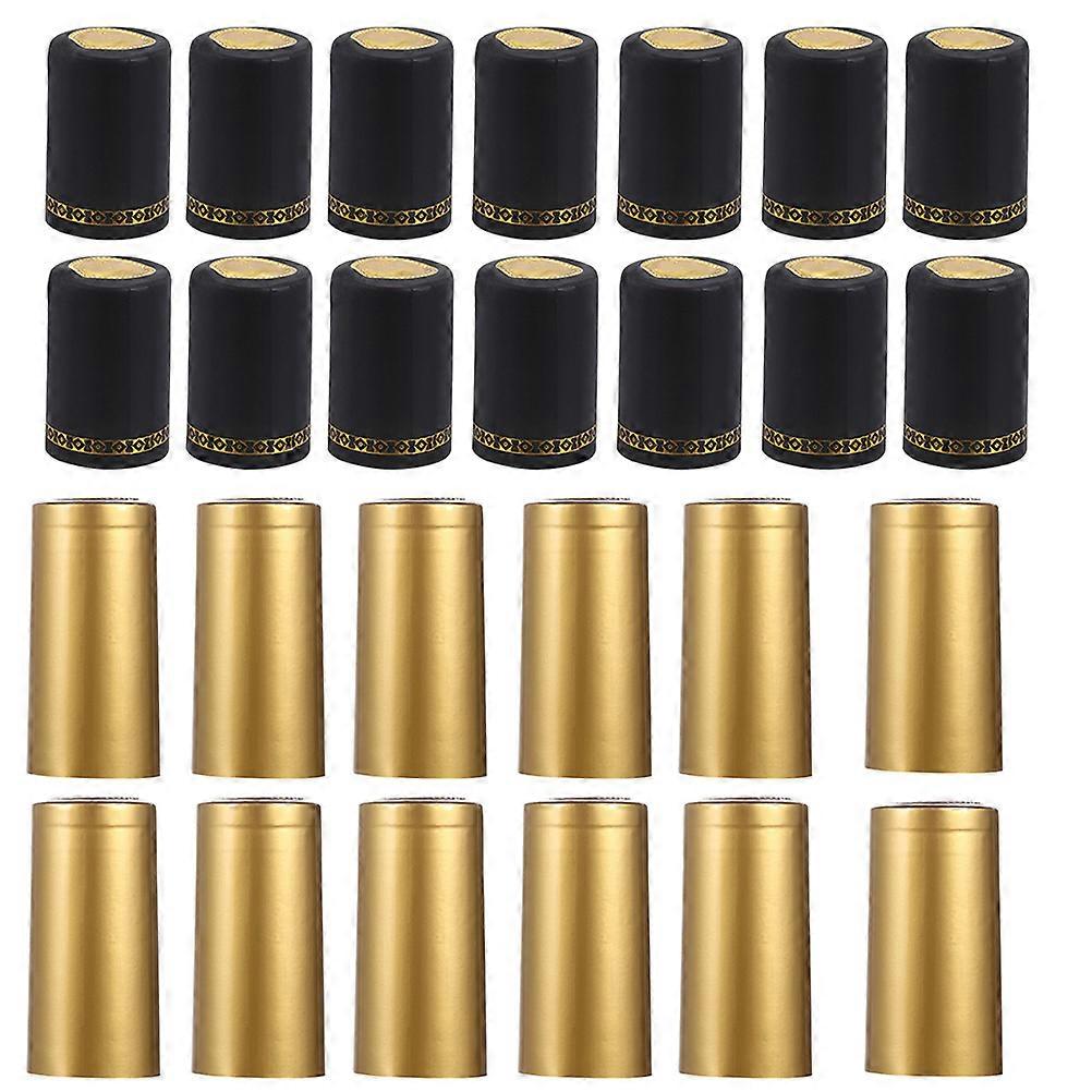 PVC Caps for Shrink Wrapping 200Pcs Assorted Color