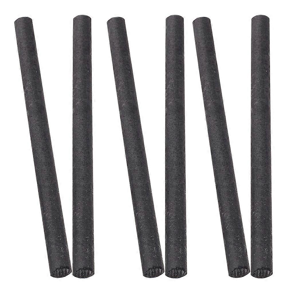 Graphite Stirring Rod Black for Melting Casting 6Pcs Long Lifespan