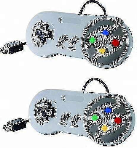 Compatibility Wired Controller Compatible Mini Classic Game Controller Joystick Gamepad (2-Pack) -SJL