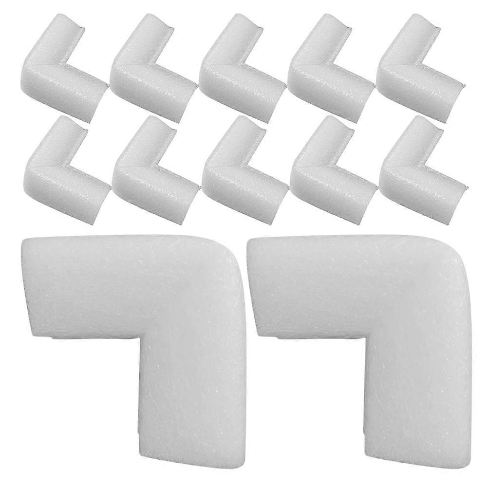 Foam Corner Protector Edge Guards for Picture Frame Protection 50Pcs White
