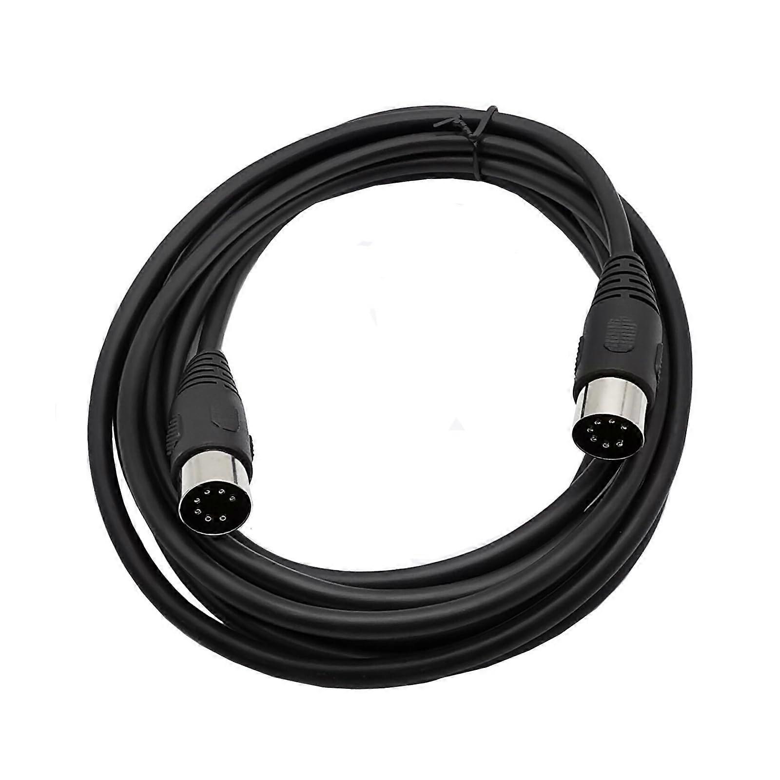 DIN7pin Male To Male Cable For Stereo Systems And Controllers 1m DIN7PIN Connection Cord