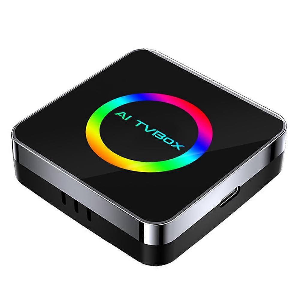 Android 13 AI TV Box with Wireless Carplay and Android Auto, 2GB RAM, 16GB Storage, Compatible with WIFI 6