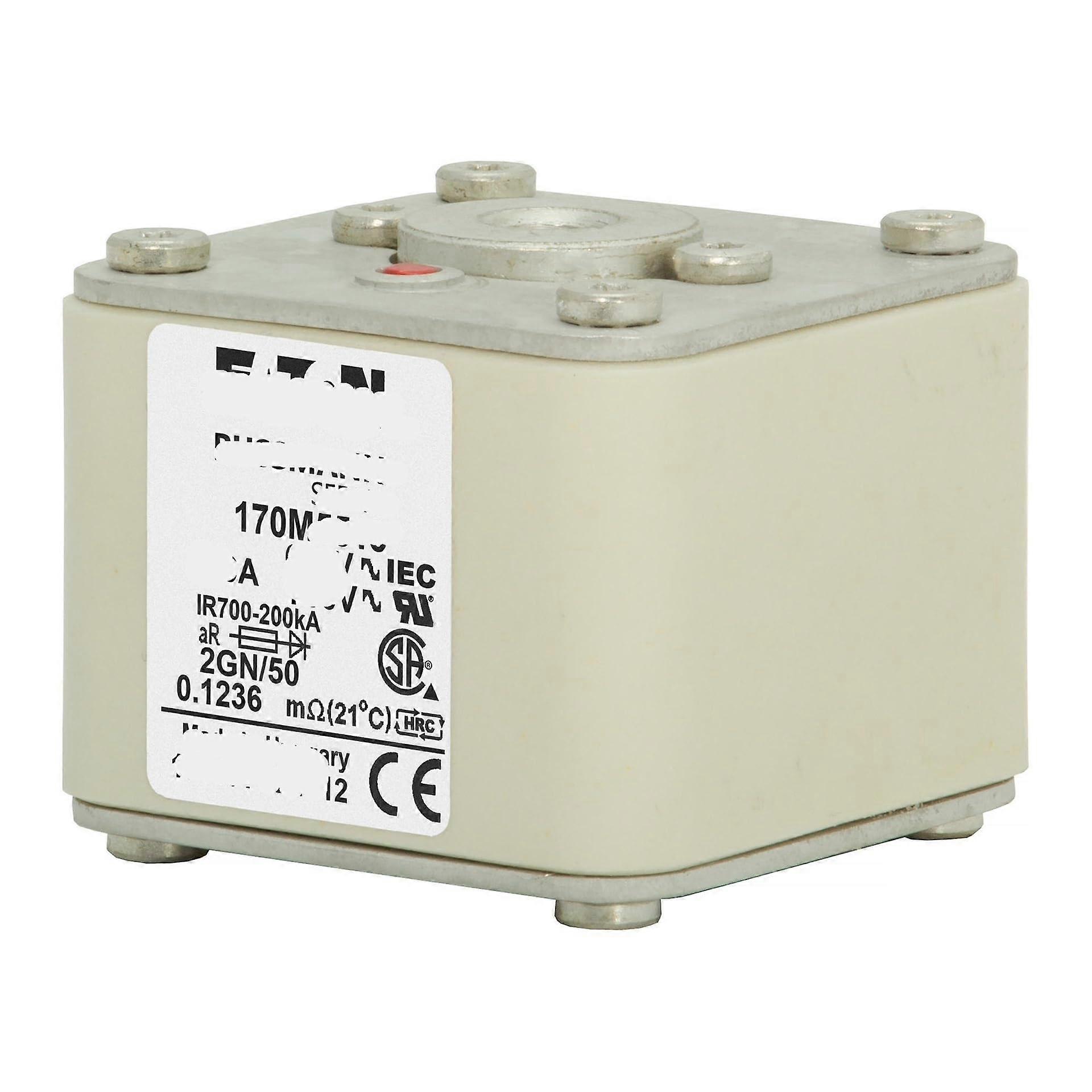 Fuse 170M5509 European Standard Square Series Flat End Installation Compatible with Various Applications