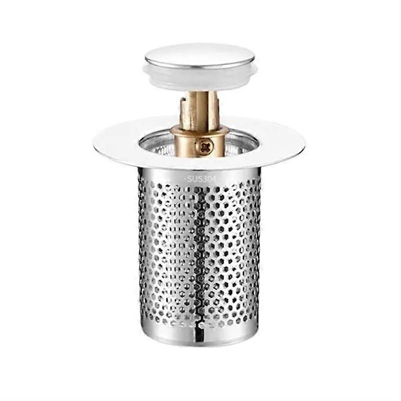 Copper Kitchen Sink Strainer Stopper with AntiClogging Design and Universal Fit