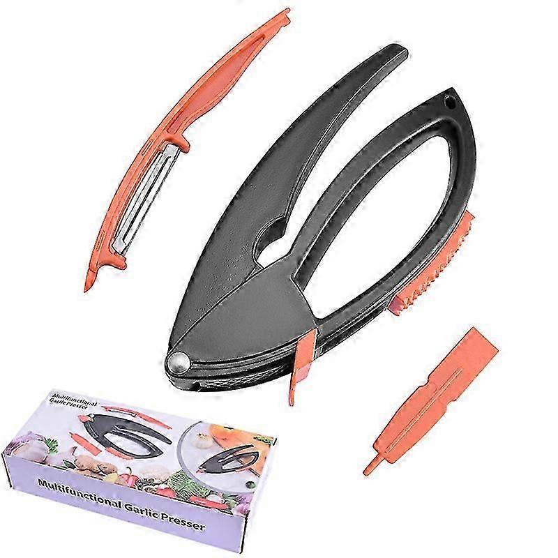 Multi-Functional Garlic Press