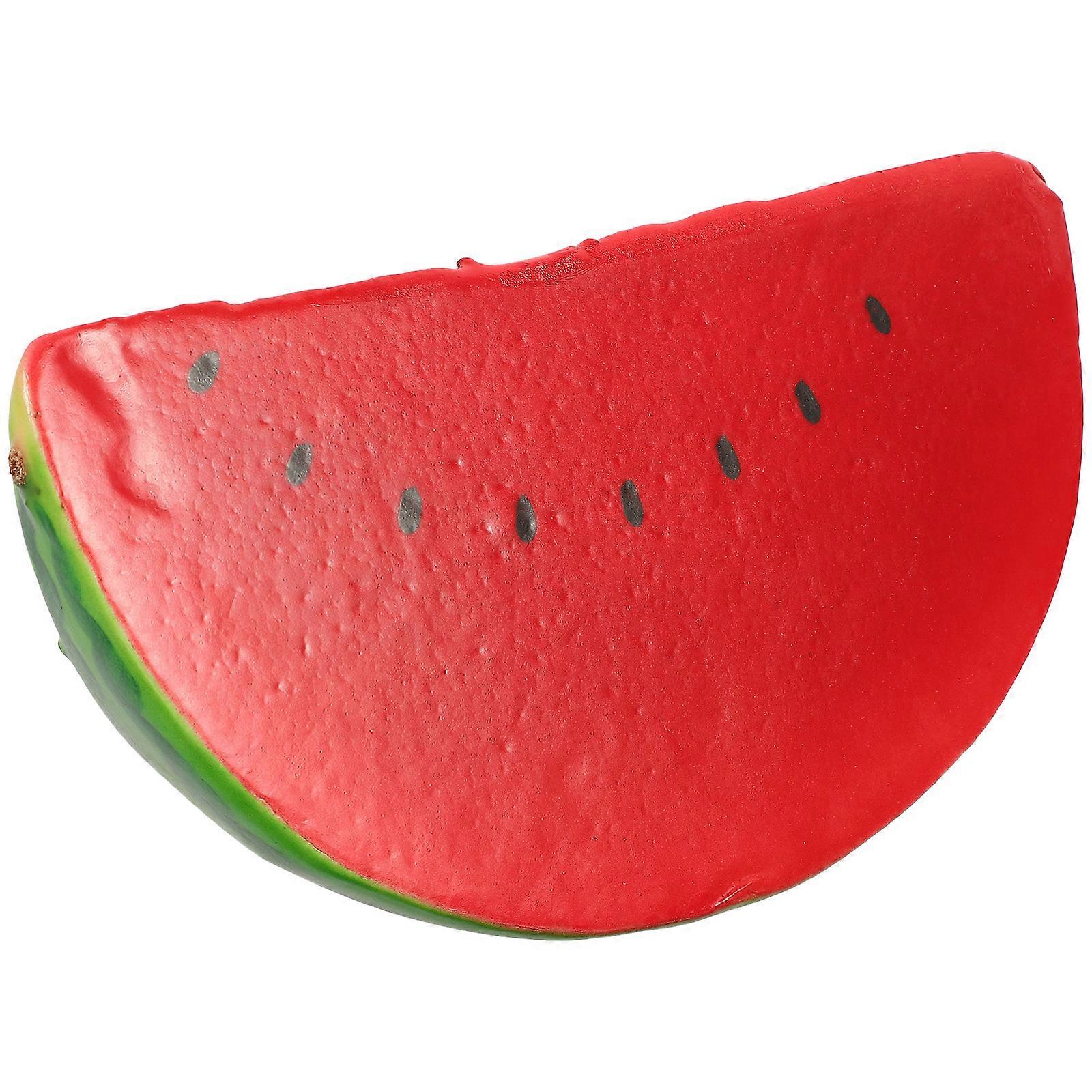 Watermelon Decor Artificial Watermelon Model for Decor Red Foam